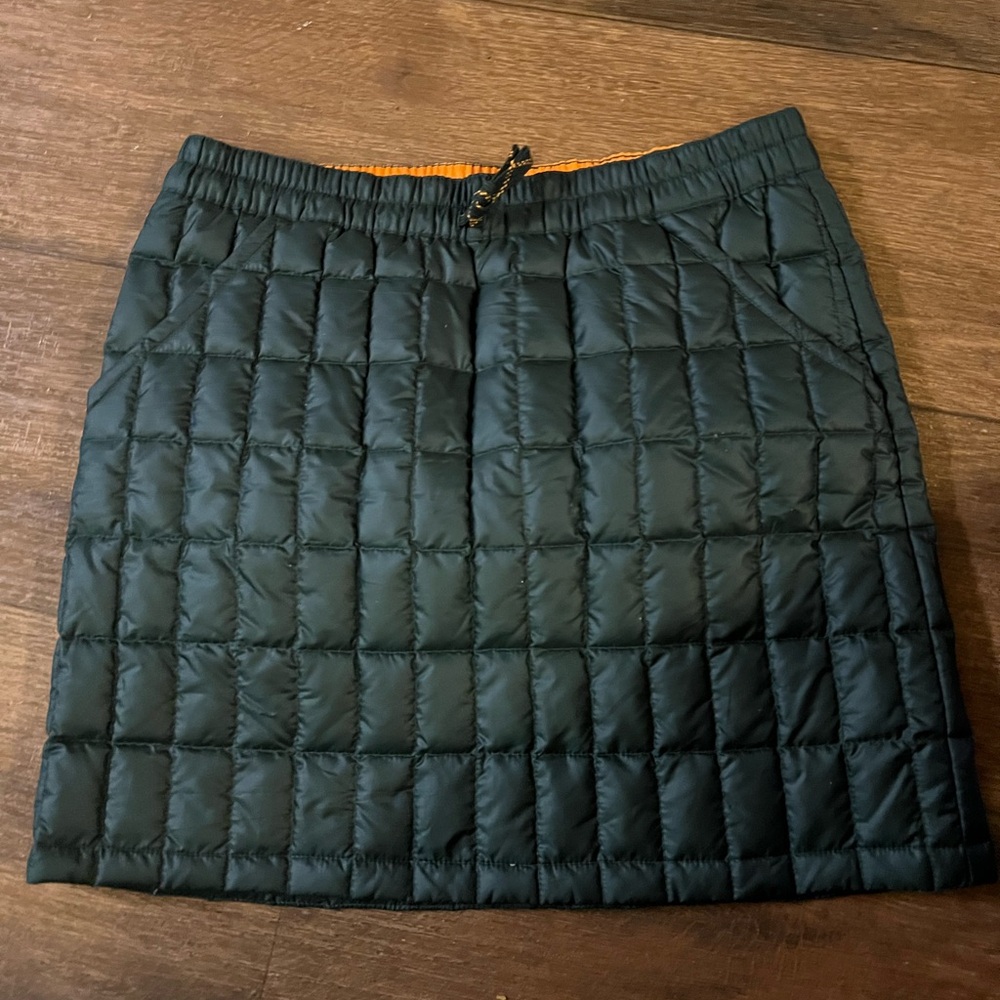 Patagonia green Quilted Mini Skirt XS - Picture 2 of 7